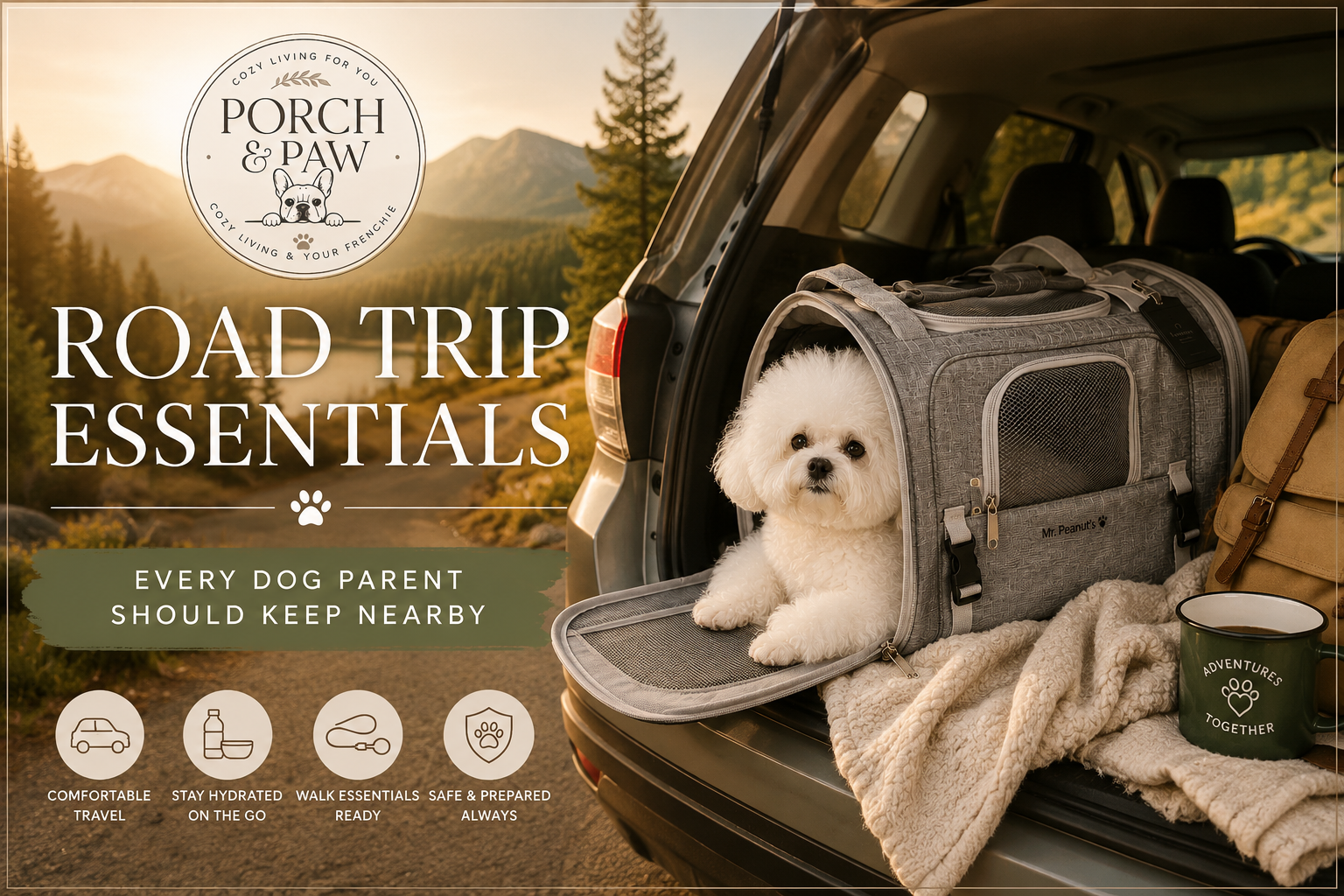 Road Trip Essentials Every Dog Parent Should Keep Nearby