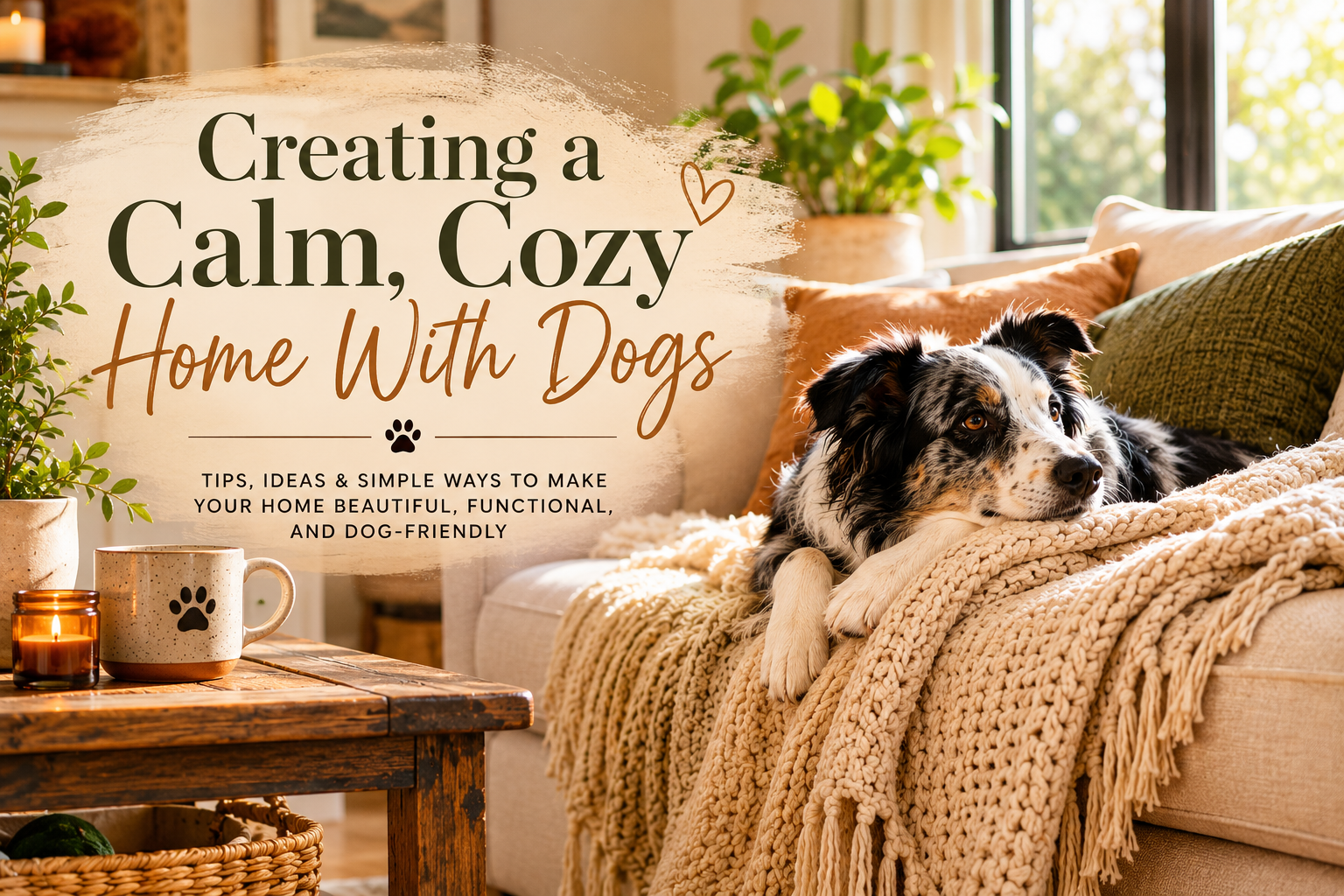 Creating a Calm, Cozy Home With Dogs